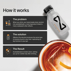 ZBiotics — Feel Better After Drinking, Wake Up Refreshed, Science-Backed, Patented Probiotic for Easier Mornings, Travel-Friendly, 6-Pack of 0.5 Fl Oz Bottles